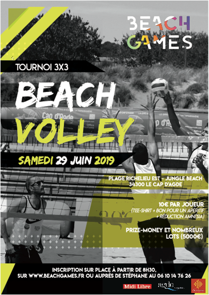 Place au beach volley !!!!